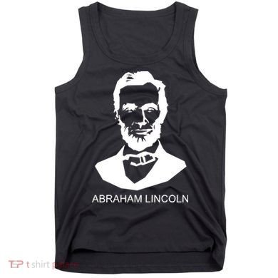 Abraham Lincoln Portrait President Tank Top