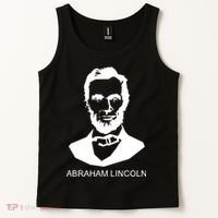 Abraham Lincoln Portrait President Tank Top thumb 2