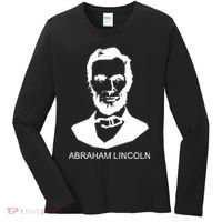 Abraham Lincoln Portrait President Women's Long Sleeve Shirt thumb 0