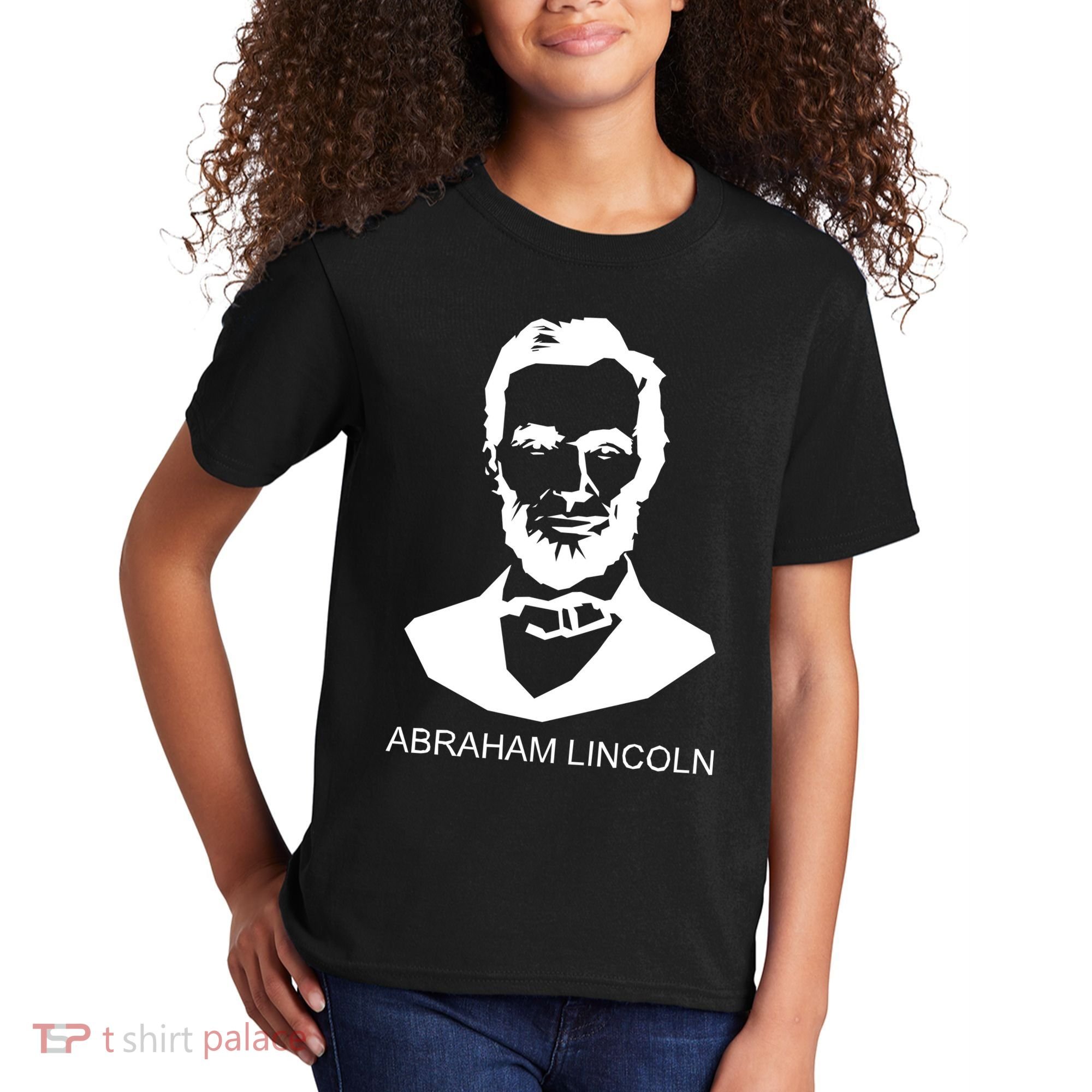 Abraham Lincoln Portrait President Kids T-Shirt