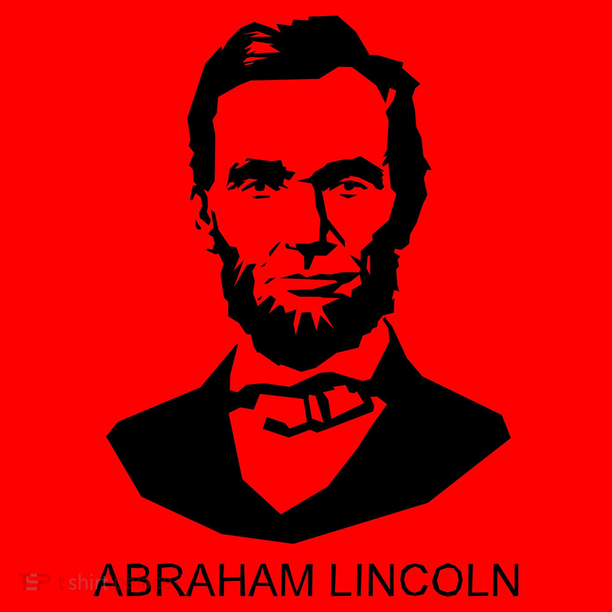 Abraham Lincoln Portrait President Santa Hat