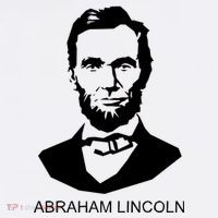 Abraham Lincoln Portrait President Comfort Colors Garment-Dyed Hooded Sweatshirt thumb 2