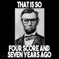 Abraham Lincoln Seven years Ago Apron thumb 3