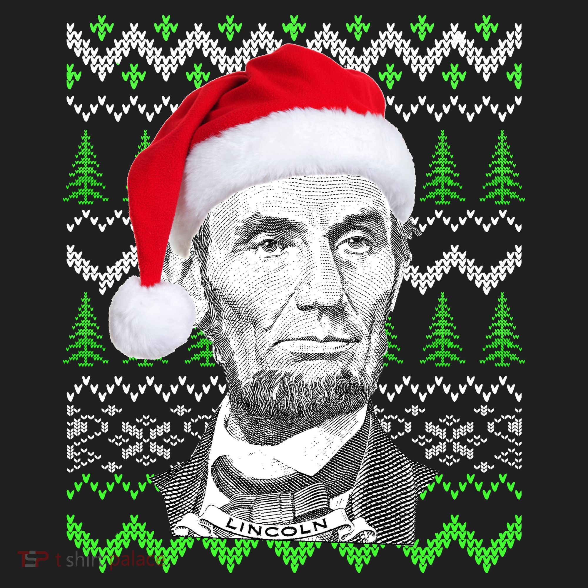 Abraham Lincoln Ugly Christmas Sweater Women's Sweatshirt