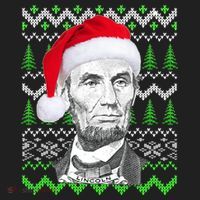 Abraham Lincoln Ugly Christmas Sweater Beanie thumb 2
