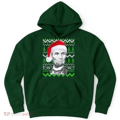 Abraham Lincoln Ugly Christmas Sweater Hoodie