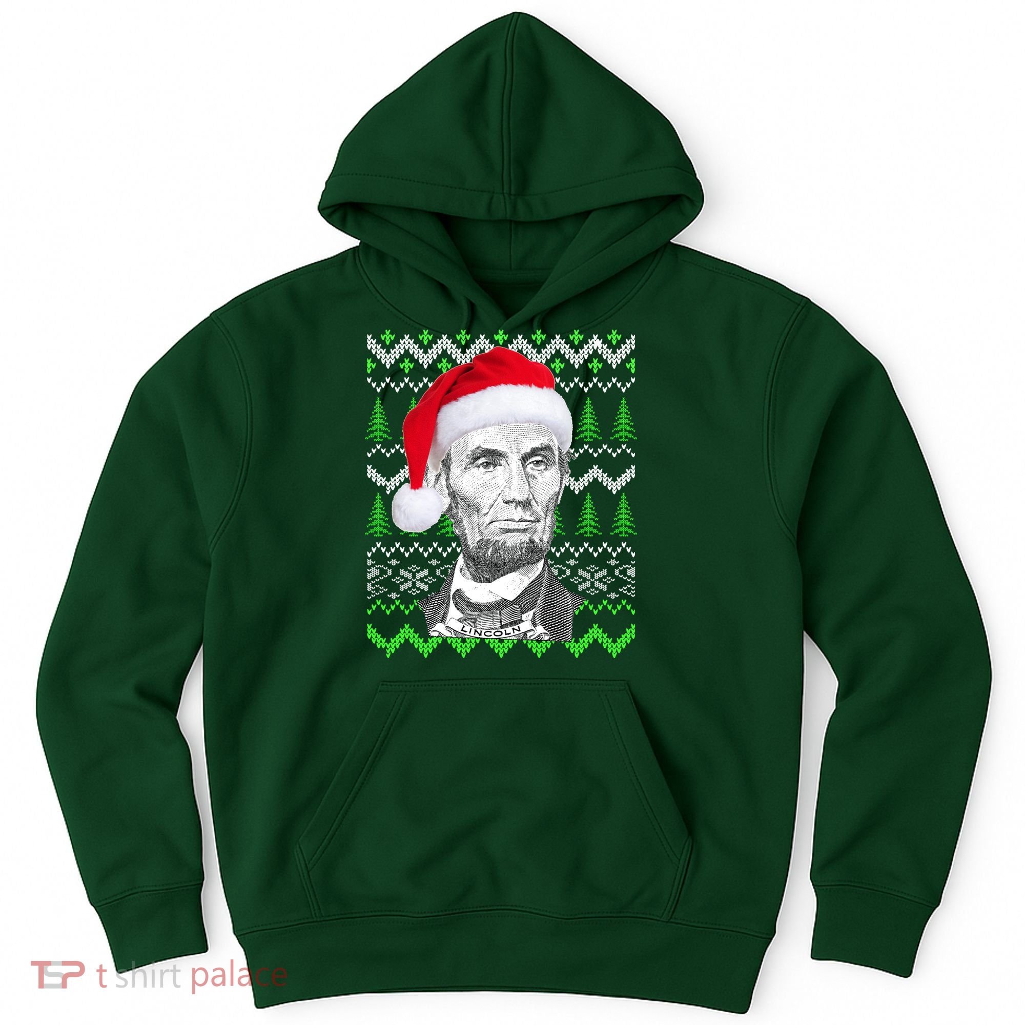 Abraham Lincoln Ugly Christmas Sweater Hoodie