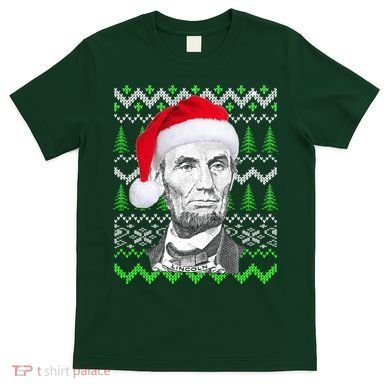 Abraham Lincoln Ugly Christmas Sweater T-Shirt