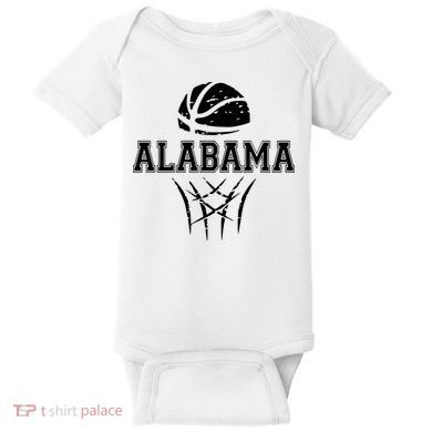 Alabama Basketball Sport Baby Bodysuit
