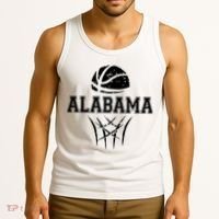 Alabama Basketball Sport Tank Top thumb 3
