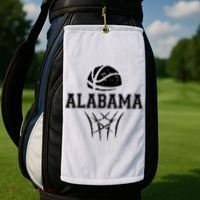 Alabama Basketball Sport Golf Towel thumb 2