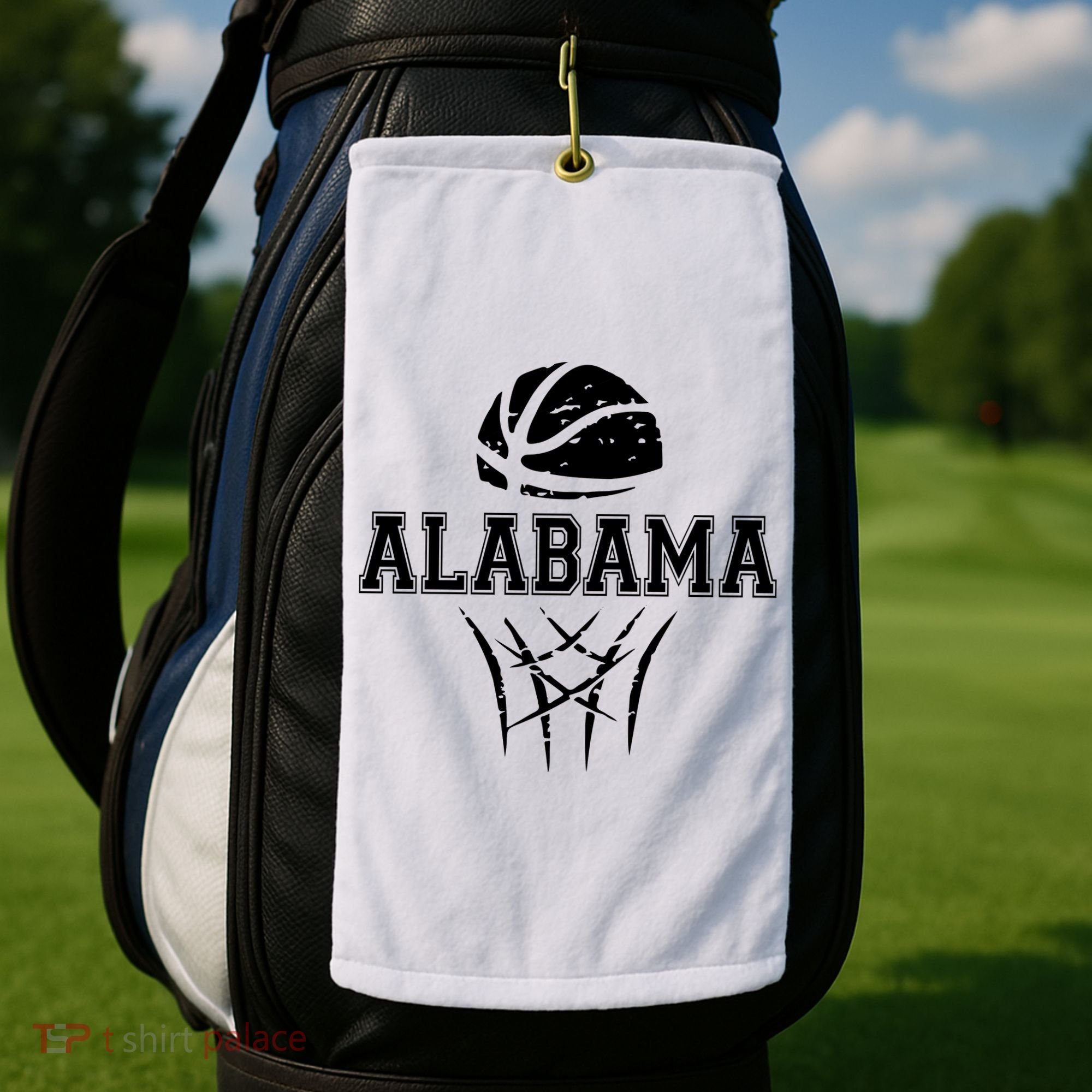 Alabama Basketball Sport Golf Towel