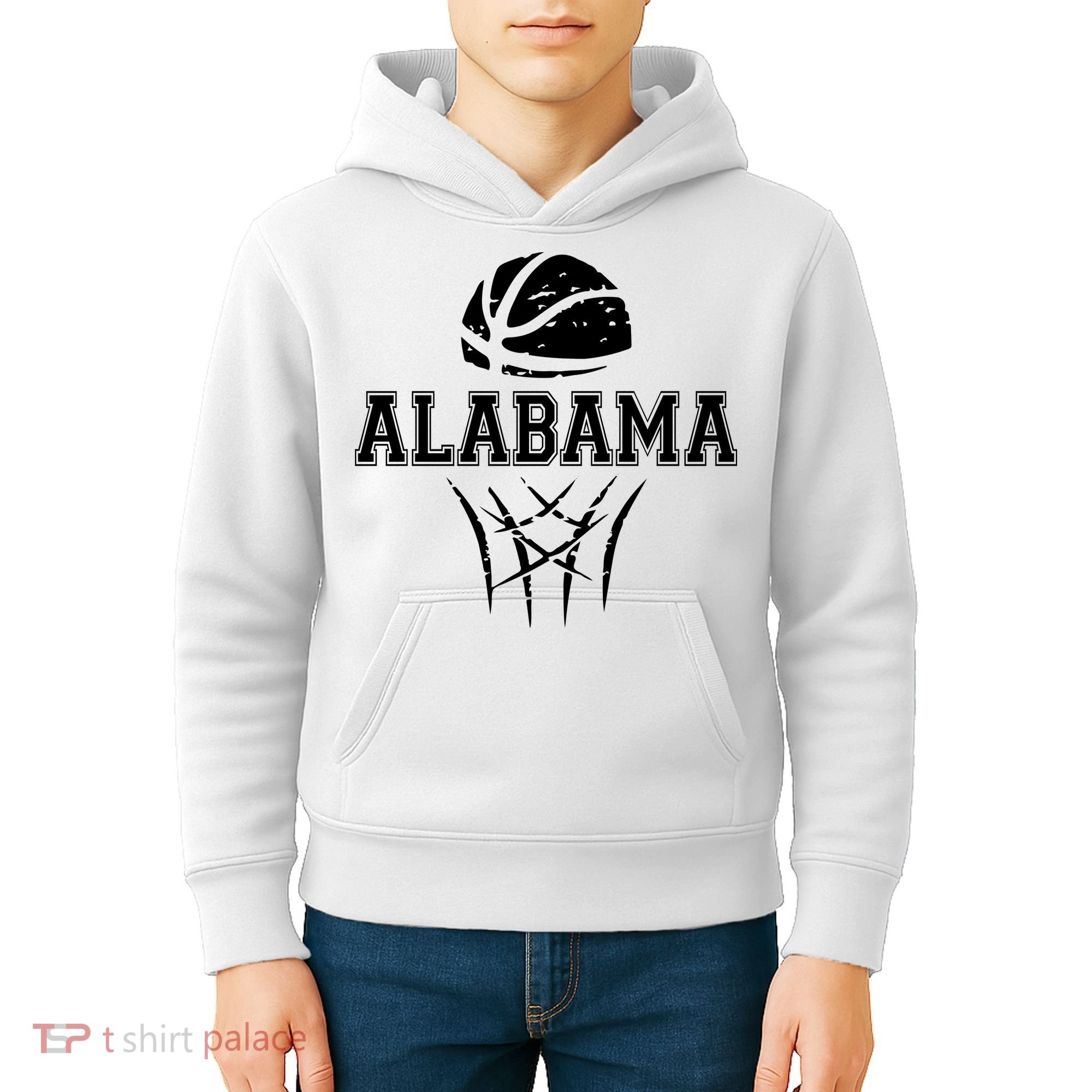 Alabama Basketball Sport Kids Hoodie