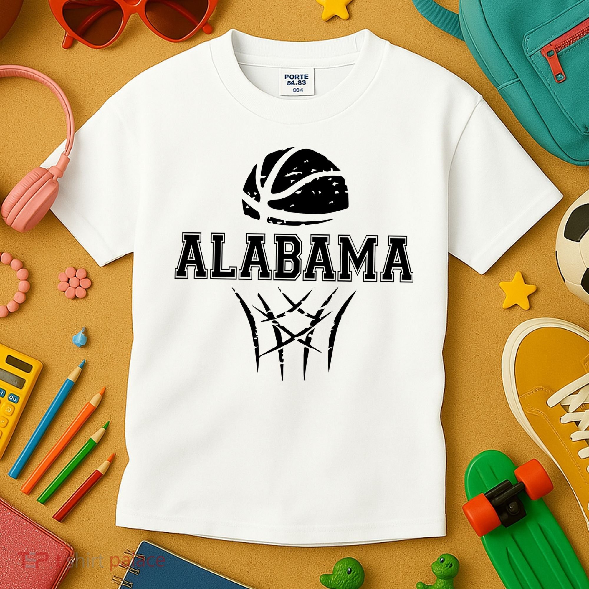 Alabama Basketball Sport Kids T-Shirt
