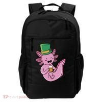 Axolotl Beer St Patrick's Day Backpack thumb 0