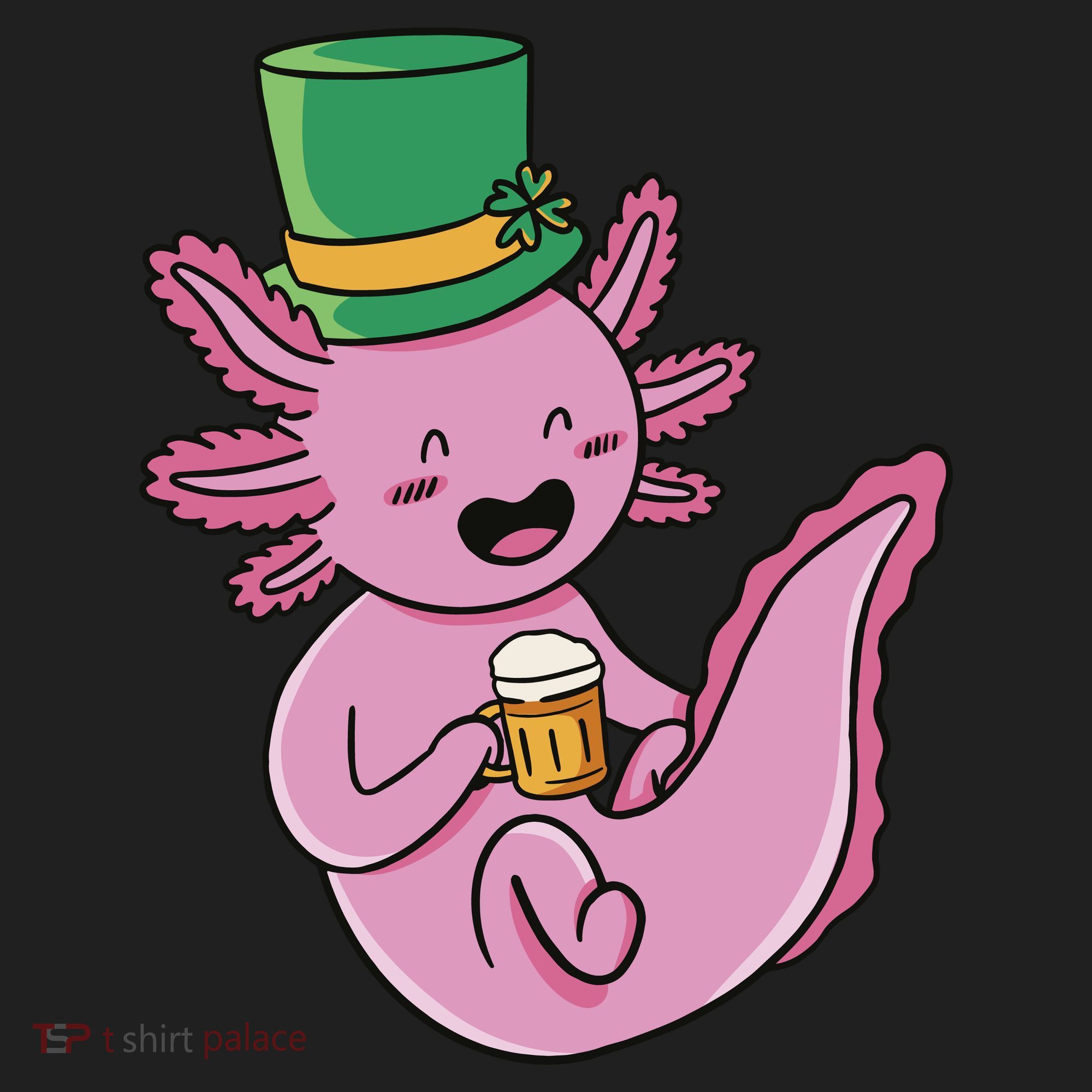 Axolotl Beer St Patrick's Day Tumbler