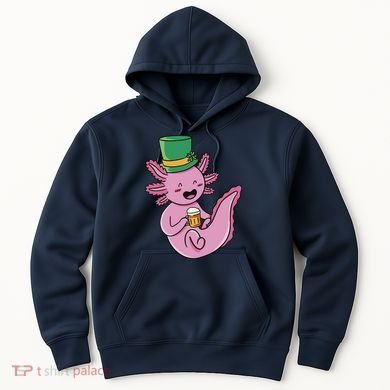 Axolotl Beer St Patrick's Day Hoodie