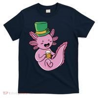 Axolotl Beer St Patrick's Day T-Shirt thumb 0