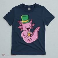Axolotl Beer St Patrick's Day T-Shirt thumb 5