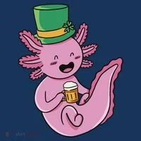 Axolotl Beer St Patrick's Day Bucket Hat thumb 4