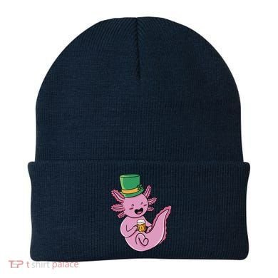 Axolotl Beer St Patrick's Day Beanie