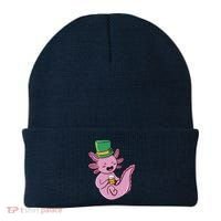 Axolotl Beer St Patrick's Day Beanie thumb 0
