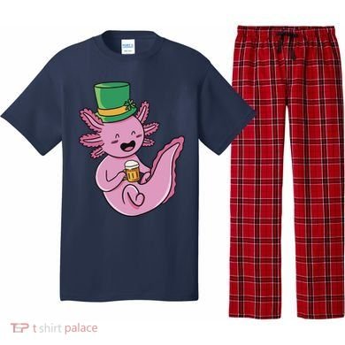 Axolotl Beer St Patrick's Day Pajama Set