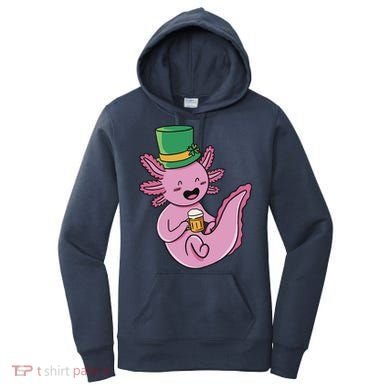 Axolotl Beer St Patrick's Day Women's Hoodie