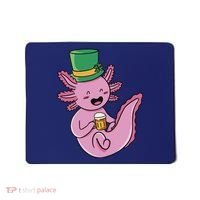 Axolotl Beer St Patrick's Day Mousepad thumb 0