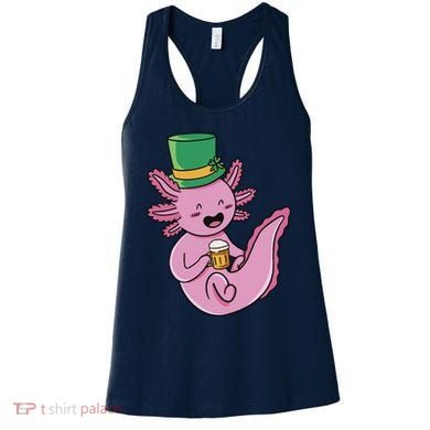 Axolotl Beer St Patrick's Day Women's Tank Top