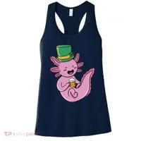 Axolotl Beer St Patrick's Day Women's Tank Top thumb 0
