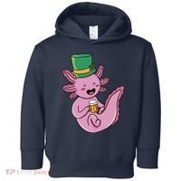 Axolotl Beer St Patrick's Day Toddler Hoodie thumb 0