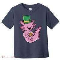 Axolotl Beer St Patrick's Day Toddler T-Shirt thumb 0