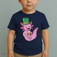 Axolotl Beer St Patrick's Day Toddler T-Shirt thumb 2