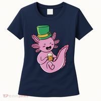 Axolotl Beer St Patrick's Day Women's T-Shirt thumb 0