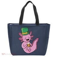Axolotl Beer St Patrick's Day Tote Bag thumb 0