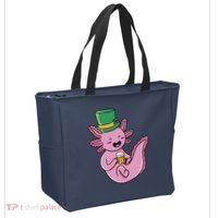 Axolotl Beer St Patrick's Day Tote Bag thumb 2