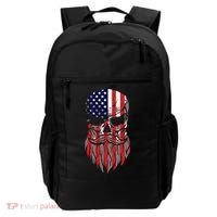 American Beard Skull Backpack thumb 0