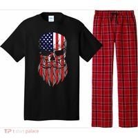 American Beard Skull Pajama Set thumb 0