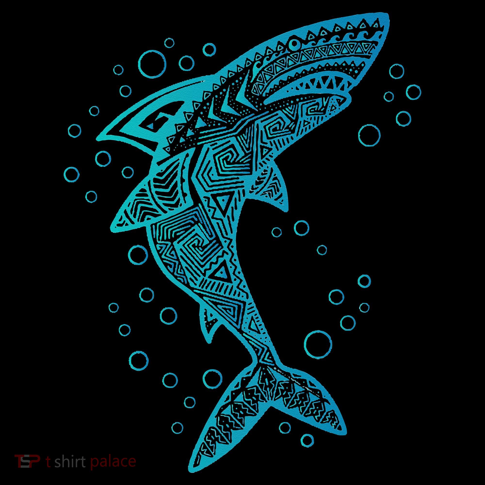 AQUA BOHO SHARK Backpack