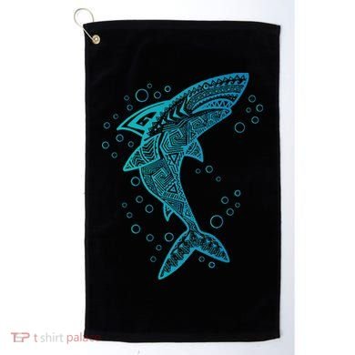 AQUA BOHO SHARK Golf Towel