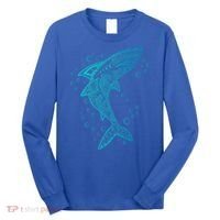 AQUA BOHO SHARK Long Sleeve Shirt thumb 0