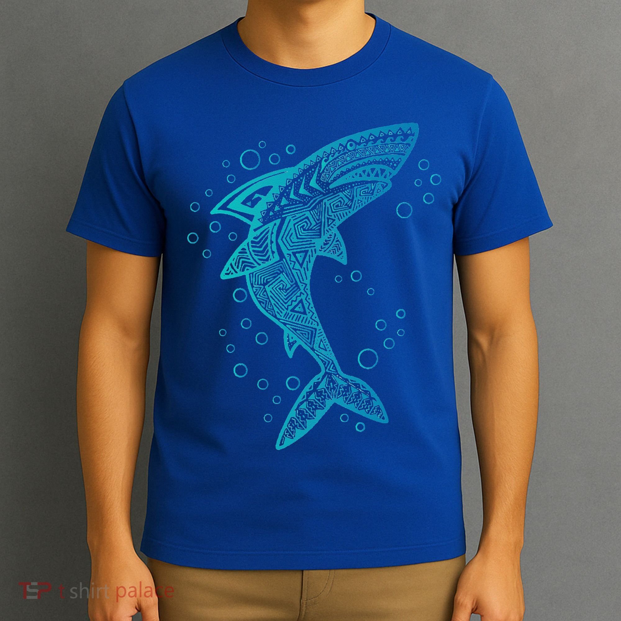 AQUA BOHO SHARK T-Shirt