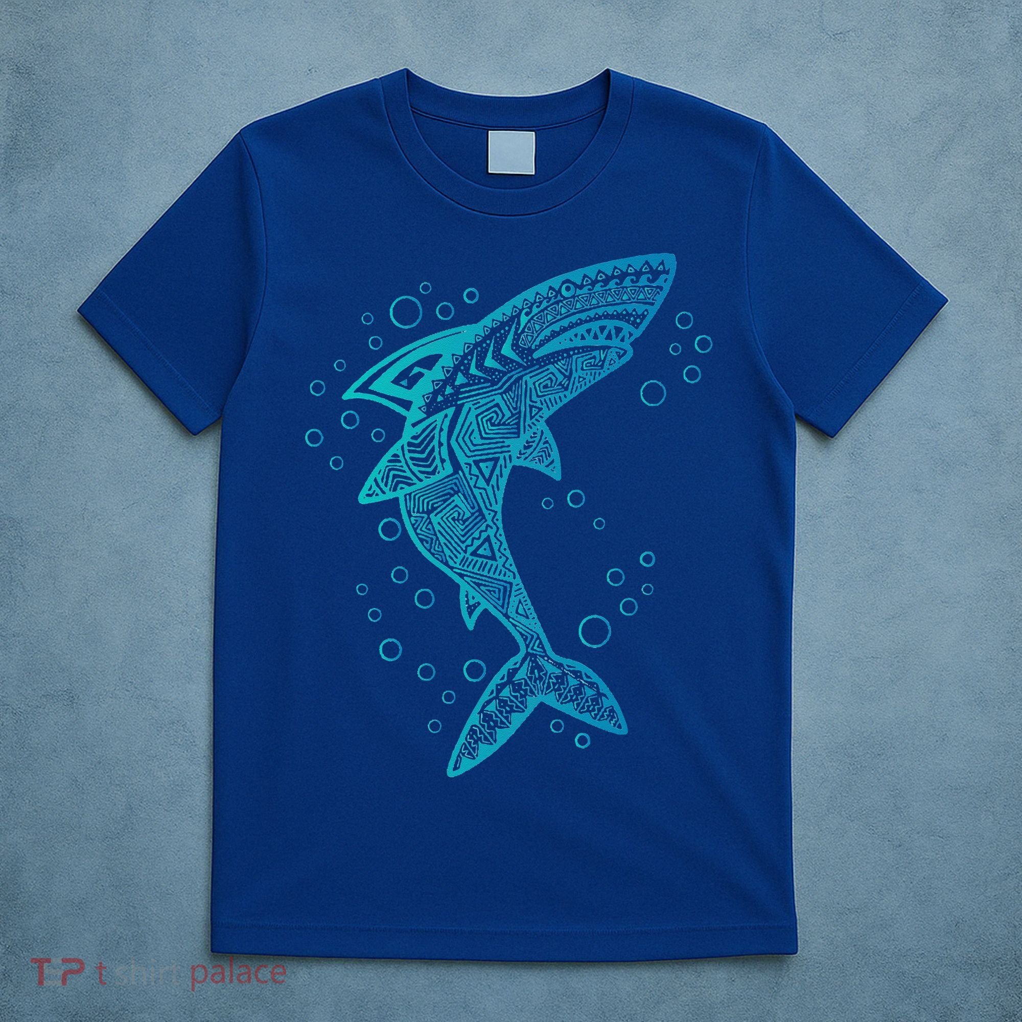 AQUA BOHO SHARK T-Shirt