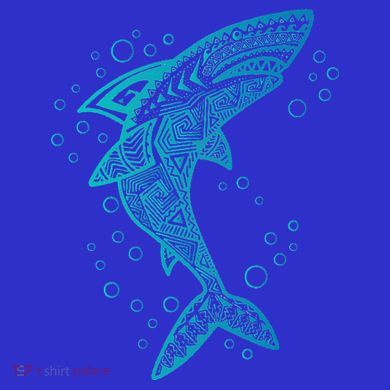 AQUA BOHO SHARK Mousepad