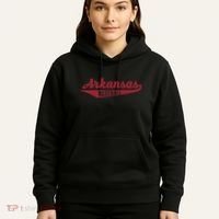 Arkansas Baseball Script Hoodie thumb 5
