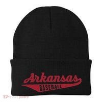 Arkansas Baseball Script Beanie thumb 0