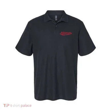 Arkansas Baseball Script Polo