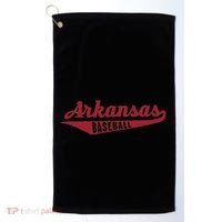 Arkansas Baseball Script Golf Towel thumb 0