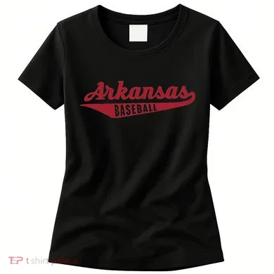 Arkansas Baseball Script Women's T-Shirt
